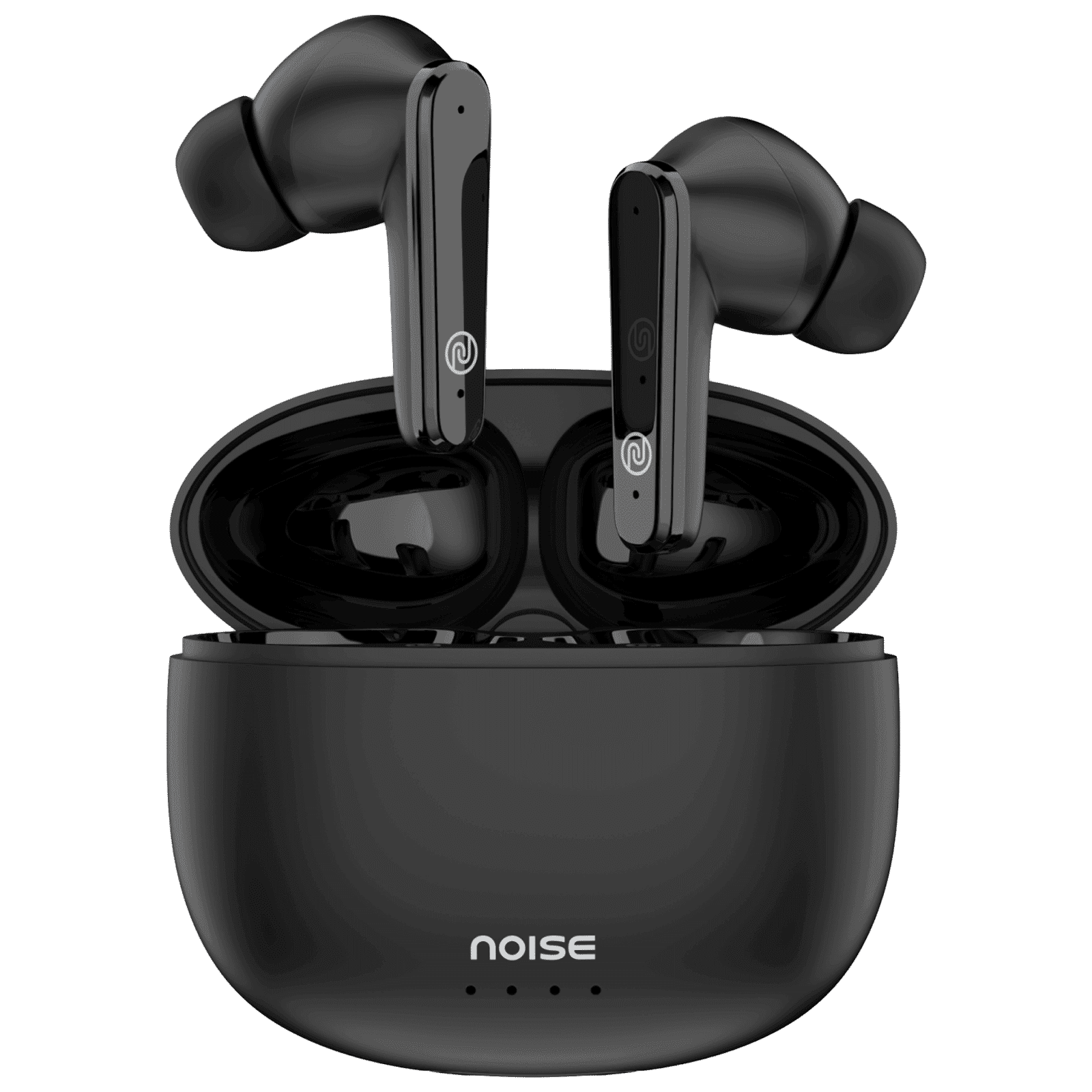noise Buds VS104 Max TWS Earbuds with Active Noise Cancellation (IPX5 Water Resistant, Instacharge, Jet Black)